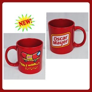 Oscar Mayer Wienermobile‎ Red Coffee Mug Oh I Wish Jingle Toynk 2020 Kraft Foods